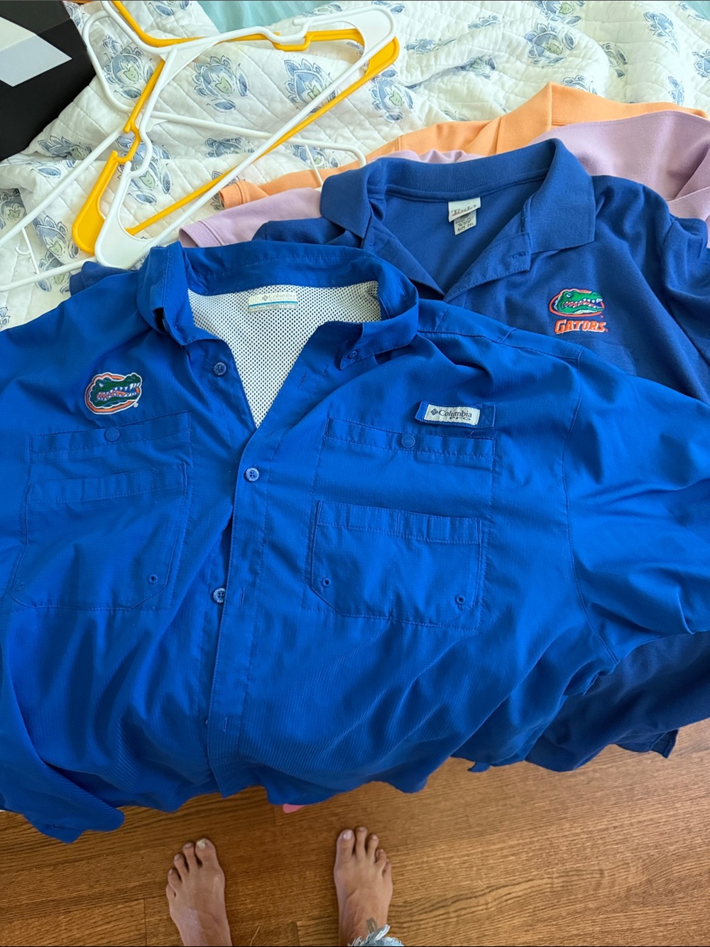 Columbia Royal Blue Short-Sleeve Performance Polo